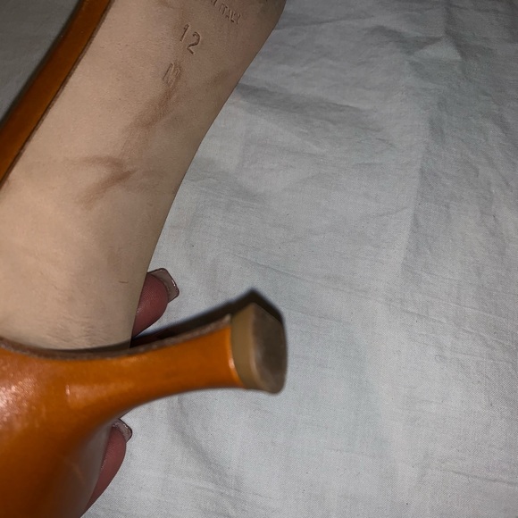 Isaac Made In Italy Heels Leather Heel 3” Size 12M - Picture 5 of 6